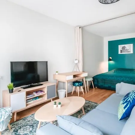 Apartment With Alcove And Balcony Lyon Part-Dieu Exterior photo