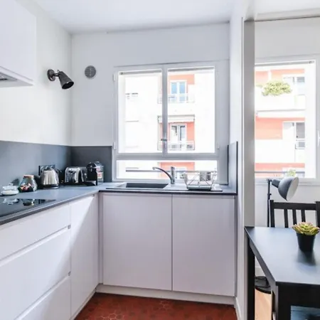 Apartment With Alcove And Balcony Lyon Part-Dieu Exterior photo